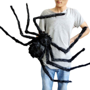 Halloween Horrible Big Black Furry Spider Trick Or Treat Halloween Decoration Halloween Horrible Big Black Furry Spider Trick Or Treat Halloween Decoration