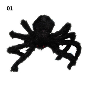 Halloween Horrible Big Black Furry Spider Trick Or Treat Halloween Decoration Halloween Horrible Big Black Furry Spider Trick Or Treat Halloween Decoration