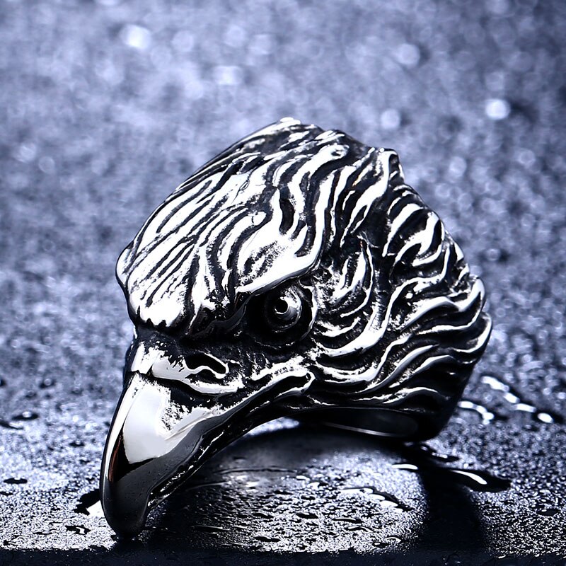 Eagle Head Ring