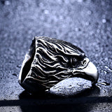 Eagle Head Ring Eagle Head Ring