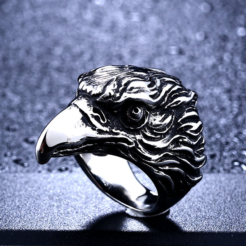 Eagle Head Ring