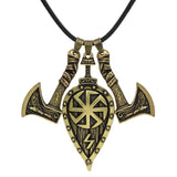 Axe & Shield Pendant Necklace Axe & Shield Pendant Necklace