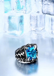 Dragon Claw Ring With Red/Blue/Black Stone Dragon Claw Ring With Red/Blue/Black Stone