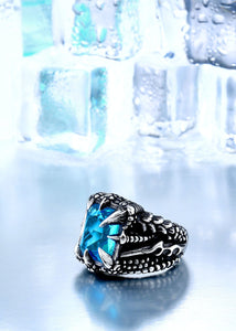 Dragon Claw Ring With Red/Blue/Black Stone Dragon Claw Ring With Red/Blue/Black Stone