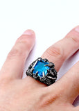 Dragon Claw Ring With Red/Blue/Black Stone Dragon Claw Ring With Red/Blue/Black Stone