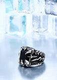 Dragon Claw Ring With Red/Blue/Black Stone Dragon Claw Ring With Red/Blue/Black Stone