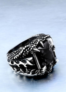 Dragon Claw Ring With Red/Blue/Black Stone Dragon Claw Ring With Red/Blue/Black Stone