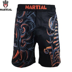 Martial Pharoah Brazilian Jiu Jitsu MMA BJJ Fight Shorts Brazilian Jiu-Jitsu BJJ Brazilian Jiu Jitsu MMA Shorts