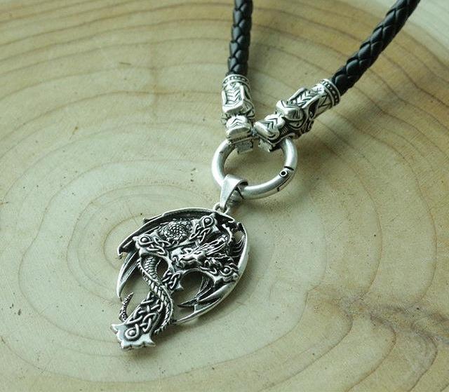 Dragon Cross Necklace