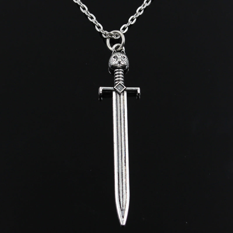 Sword Pendant Necklace