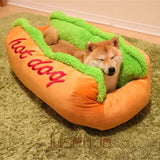 Hot Dog Pet Bed hot dog bed, hot dog dog bed, hot dog sofa, hot dog pet bed, hot dog bun dog bed
