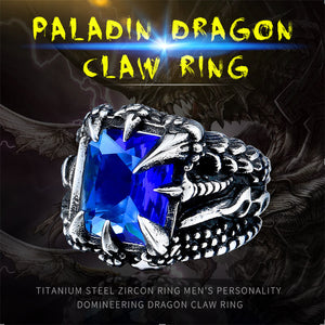 Dragon Claw Ring With Red/Blue/Black Stone Dragon Claw Ring With Red/Blue/Black Stone