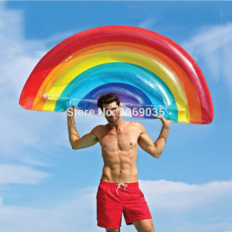 Giant rainbow hot sale float