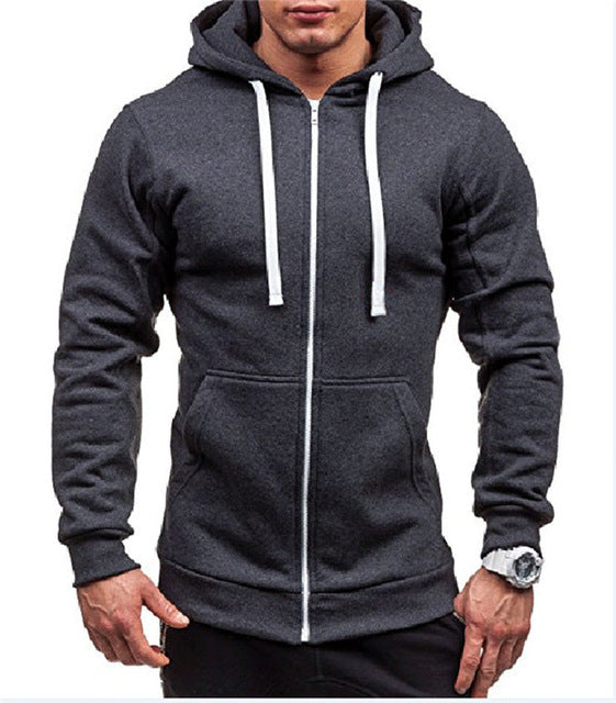 Mens Slim Fit Hoodie Superhero Gear