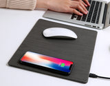 Wood Grain Wireless Charging Mousepad Wood Grain Wireless Charging Mousepad