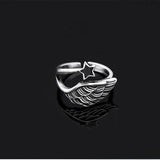 Angel Wings Silver Adjustable Ring Angel Wings Silver Adjustable Ring