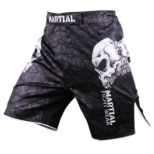 Martial Fitness Brazilian Jiu Jitsu MMA BJJ Skull Shorts Brazilian Jiu-Jitsu BJJ Brazilian Jiu Jitsu MMA Shorts