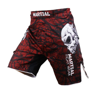 Martial Fitness Brazilian Jiu Jitsu MMA BJJ Skull Shorts Brazilian Jiu-Jitsu BJJ Brazilian Jiu Jitsu MMA Shorts