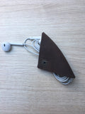 Earphone Cable Organizer (Genuine Leather) Earphone Cable Organizer