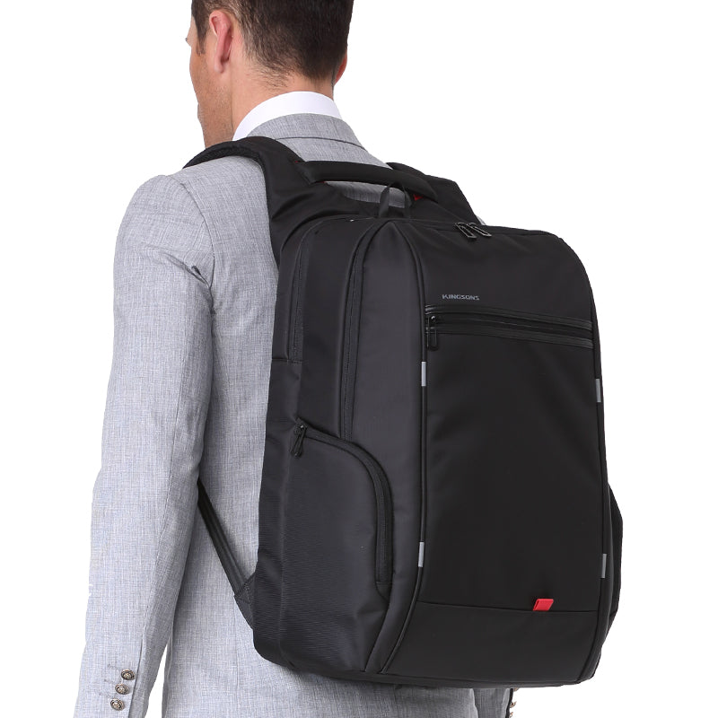 Kingsons Laptop Backpack, Upgraded Slim Business Travel Computer Bag with  USB Charging Port Anti-The…See more Kingsons Laptop Backpack, Upgraded Slim