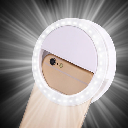 Universal Selfie Smartphone LED Ring Flash Light