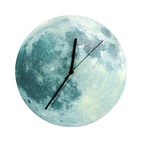 Glowing Moon Wall Clock Glowing Moon Wall Clock