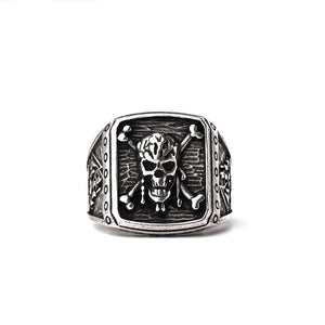 Pirate Captain Skull Ring pirate rings mens pirate rings pirate skull ring silver pirate rings pirate rings for sale sterling silver pirate rings skull rings for men skull ring skull rings for women