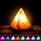 Himalayan Salt Lamp (Triangle) pink himalayan salt lamp - himalayan rock salt lamp - salt rock lamp