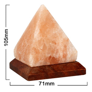 Himalayan Salt Lamp (Triangle) pink himalayan salt lamp - himalayan rock salt lamp - salt rock lamp