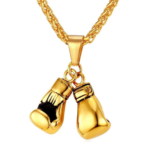 Boxing Gloves Necklace