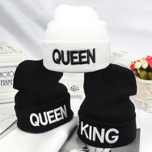 King & Queen Beanie queen beanie king and queen beanies king beanie