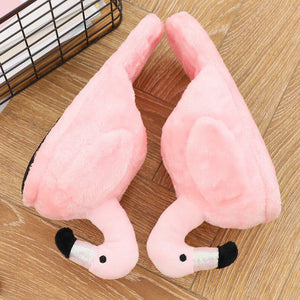 Fluffy Flamingo Slippers Fluffy Flamingo Slippers