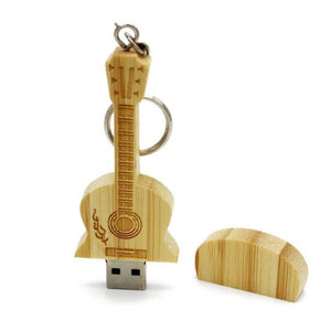 Wooden Guitar USB Flash Drive Wooden Guitar USB Flash Drive