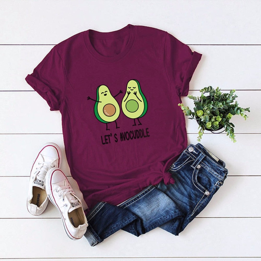 Let's Avocuddle Avocado T-shirt