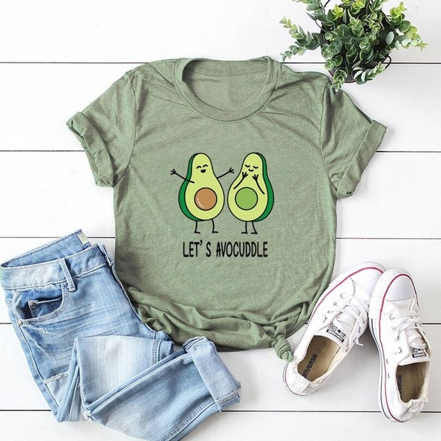 Let's Avocuddle Avocado T-shirt