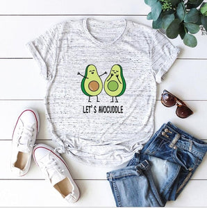 Let's Avocuddle Avocado T-shirt Let's Avocuddle Avocado T-shirt