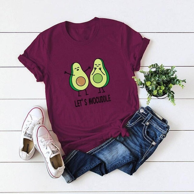 Let's Avocuddle Avocado T-shirt