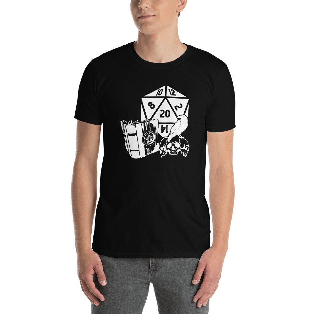 Dungeon Master RPG Dice Shirt | Dungeon Master Tee | Tabletop RPG | Tabletop Games | RPG T Shirt | Role Playing Unisex T-Shirt