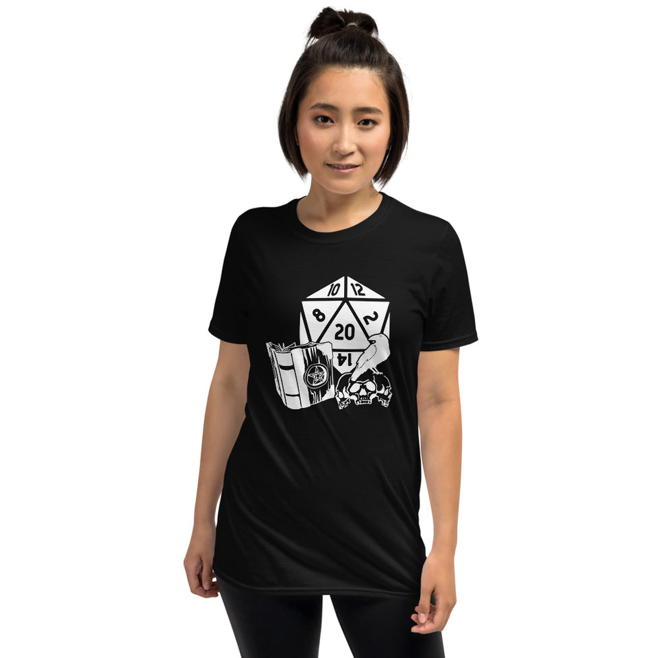 Dungeon Master RPG Dice Shirt | Dungeon Master Tee | Tabletop RPG | Tabletop Games | RPG T Shirt | Role Playing Unisex T-Shirt