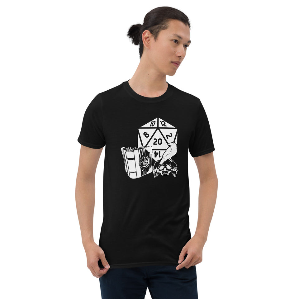 Dungeon Master RPG Dice Shirt | Dungeon Master Tee | Tabletop RPG | Tabletop Games | RPG T Shirt | Role Playing Unisex T-Shirt