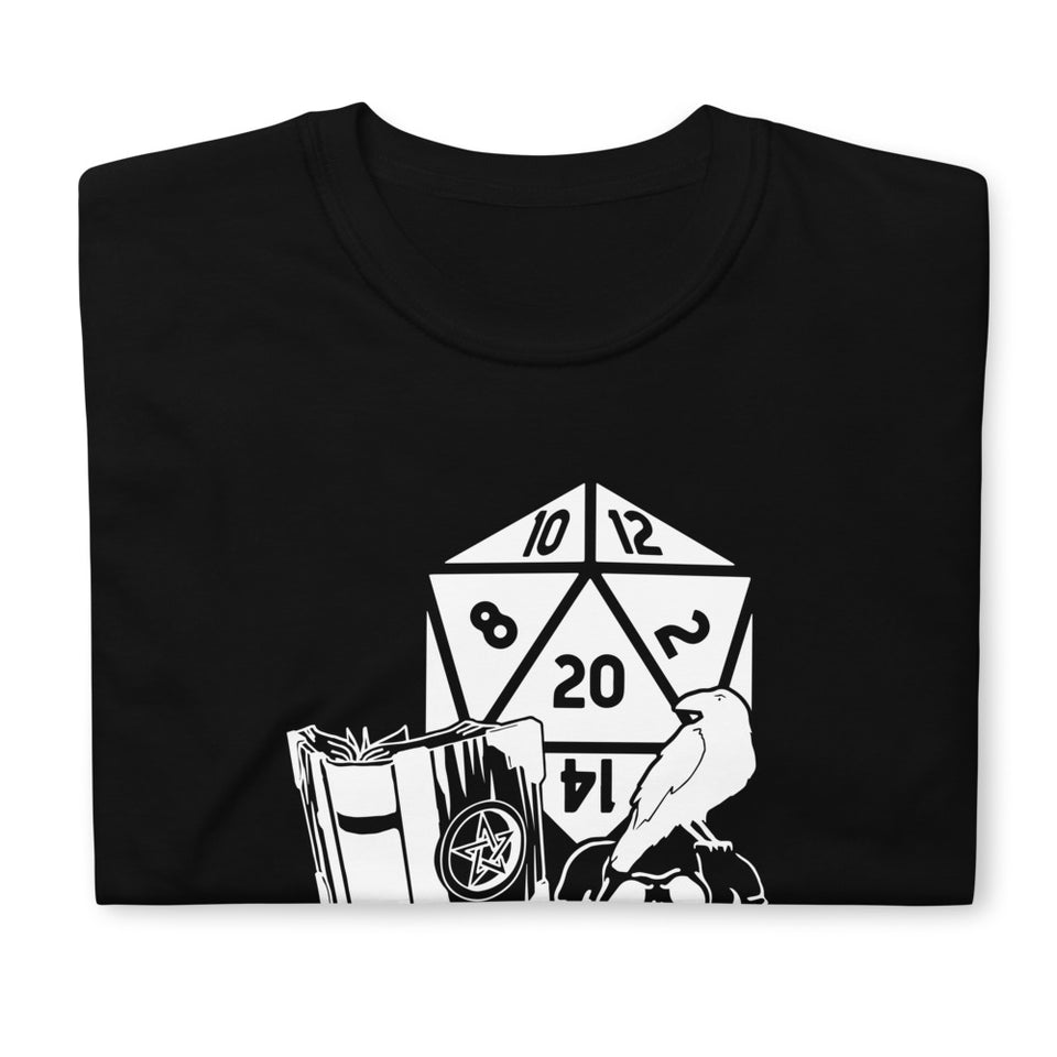 Dungeon Master RPG Dice Shirt | Dungeon Master Tee | Tabletop RPG | Tabletop Games | RPG T Shirt | Role Playing Unisex T-Shirt