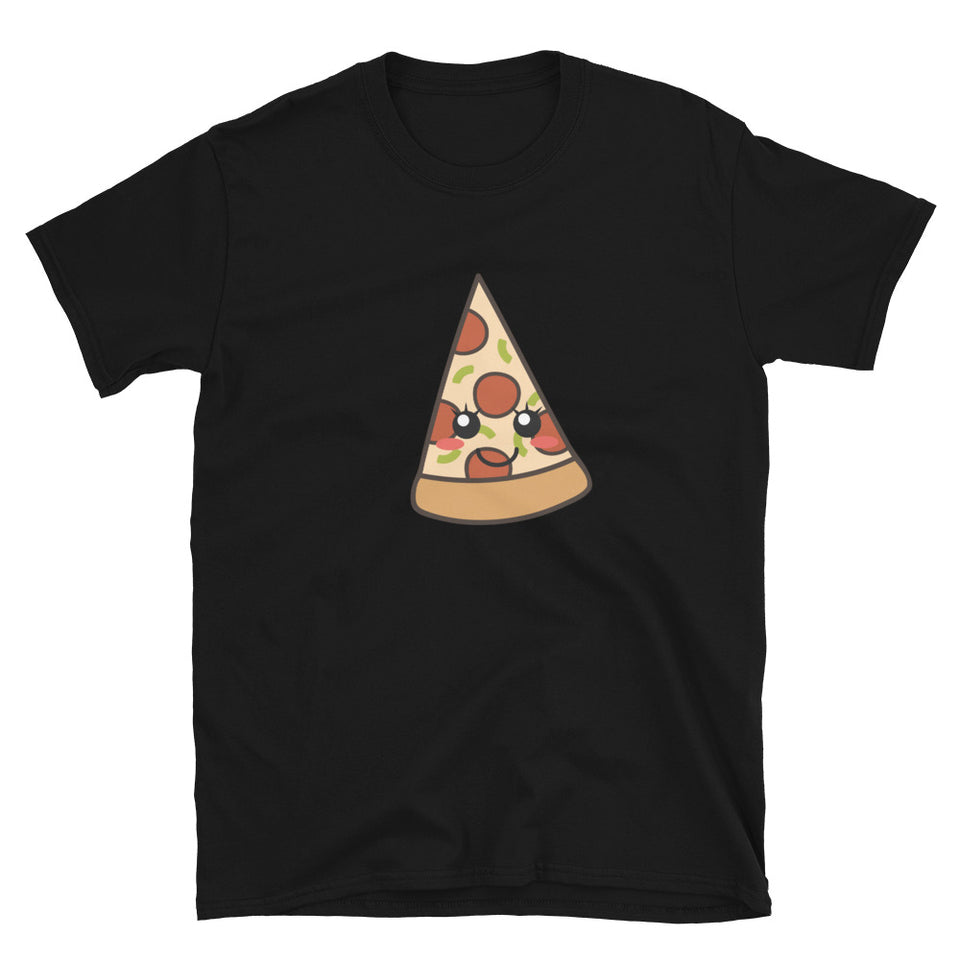 Kawaii Pizza Anime Manga Pizza Lover Shirt | Pizza Tee | Pizza Gifts | Pizza Clothing | Funny Pizza Shirt | Pizza Lover Unisex T-Shirt