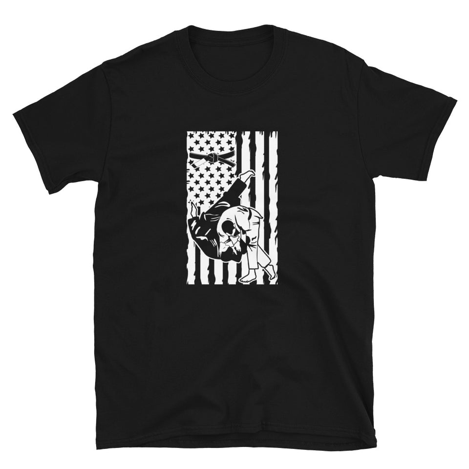 Brazilian Jiu Jitsu Throw Flag Shirt | BJJ Shirt | Brazilian Jiu-Jitsu Unisex T-Shirt