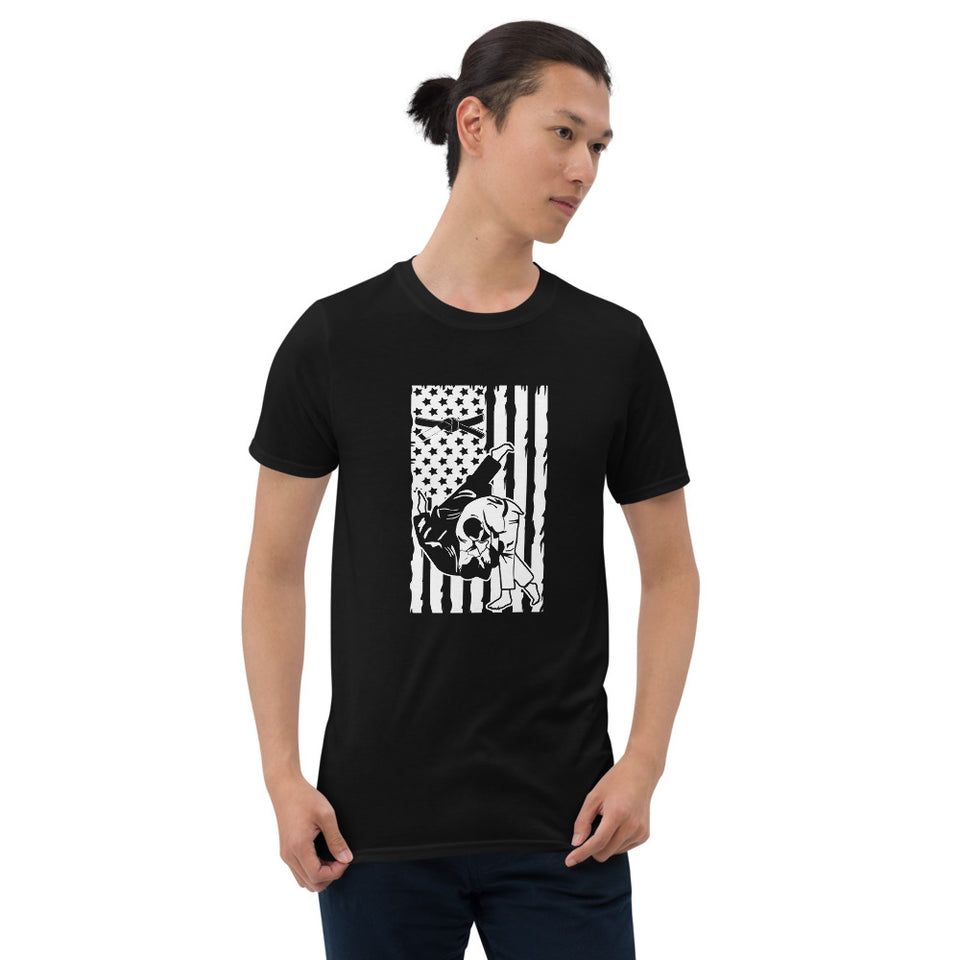 Brazilian Jiu Jitsu Throw Flag Shirt | BJJ Shirt | Brazilian Jiu-Jitsu Unisex T-Shirt