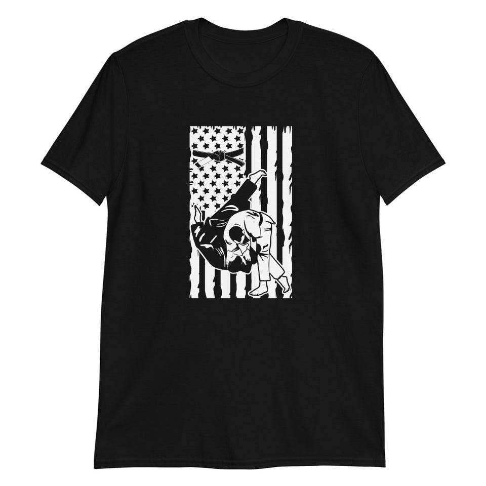 Brazilian Jiu Jitsu Throw Flag Shirt | BJJ Shirt | Brazilian Jiu-Jitsu Unisex T-Shirt