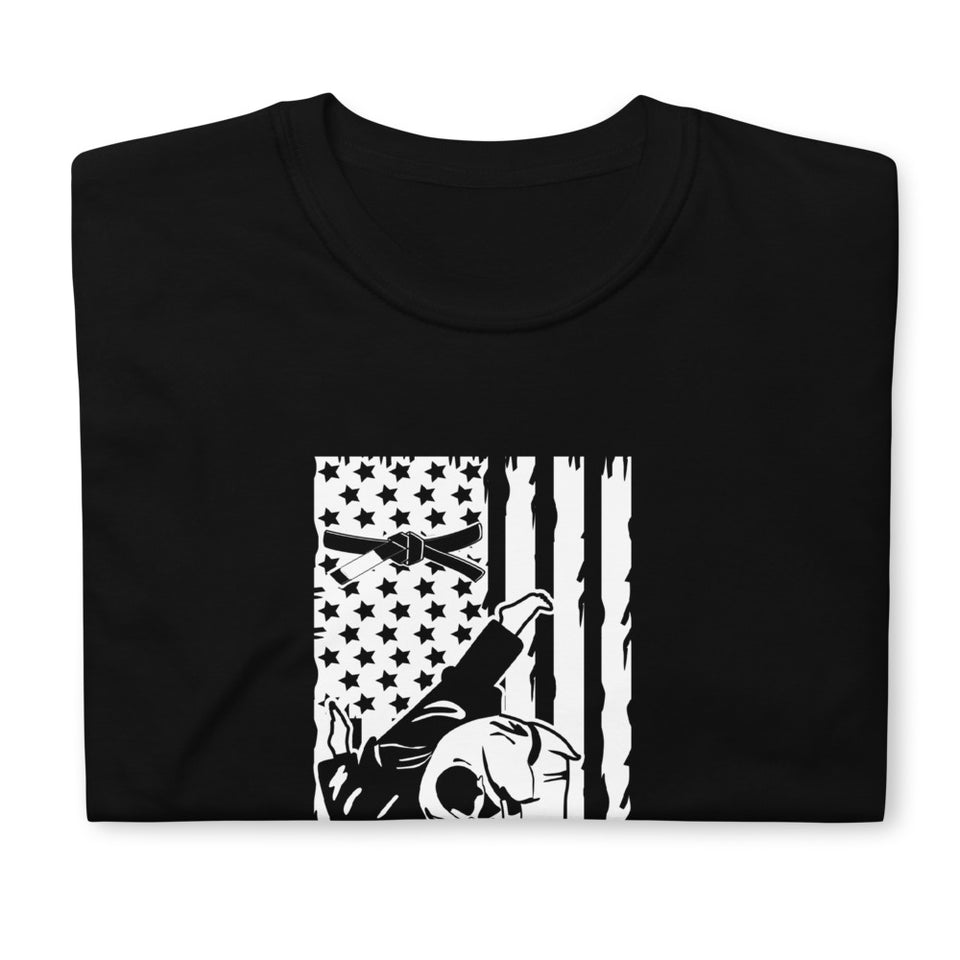 Brazilian Jiu Jitsu Throw Flag Shirt | BJJ Shirt | Brazilian Jiu-Jitsu Unisex T-Shirt