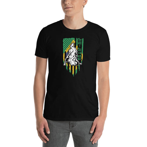 Brazilian Jiu Jitsu Brazil Flag Shirt | BJJ Shirt | Brazilian Jiu-Jitsu Unisex T-Shirt