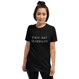 Thou Art Maidenless Gamer RPG Video Game Unisex T-Shirt | RPG Shirt | Gaming Tshirt Thou Art Maidenless Gamer RPG Video Game Unisex T-Shirt | RPG Shirt | Gaming Tshirt