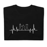 Chess Heartbeat Shirt | Chess Gift Tshirt | Chess Unisex T-Shirt Chess Heartbeat Shirt | Chess Gift Tshirt | Chess Unisex T-Shirt