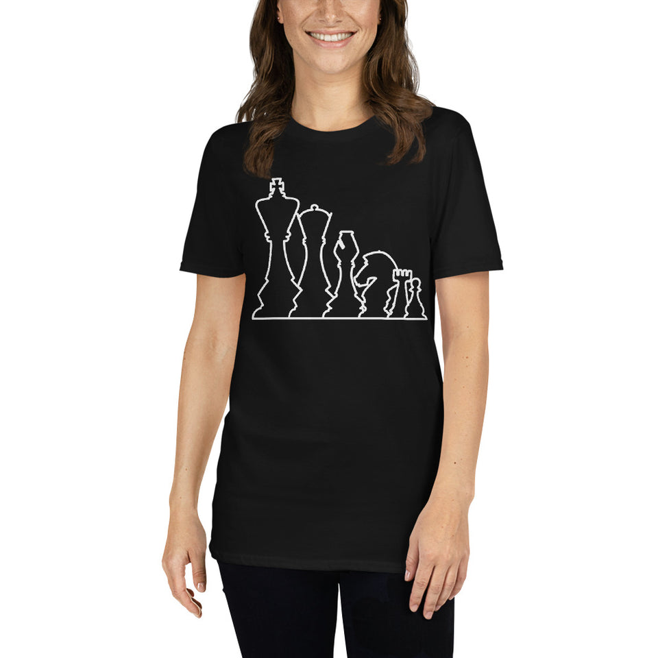 Chess Pieces Shirt | Chess Gift Tshirt | Chess Unisex T-Shirt